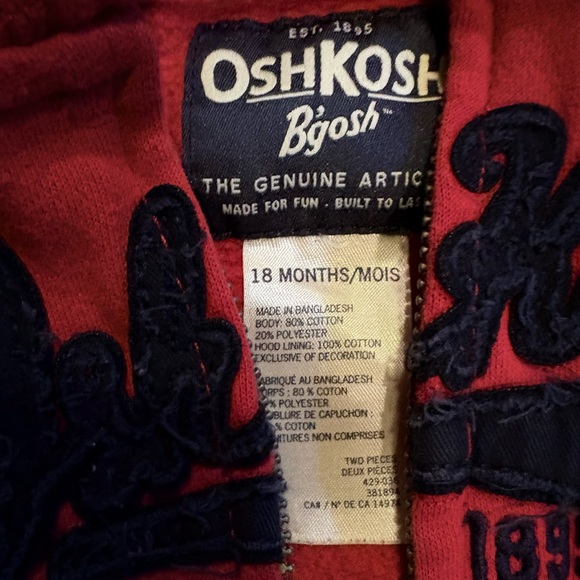 Osh kosh kids sweater - Picture 2 of 2